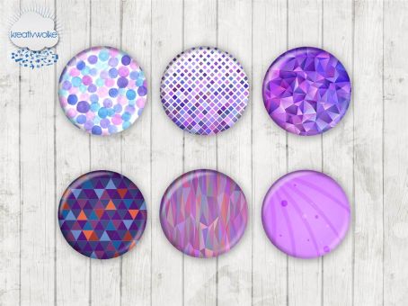 Motiv-Cabochons 1583 25mm (6 Stk)